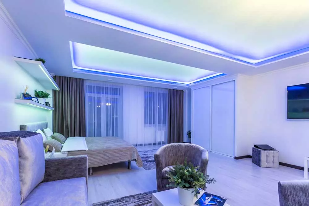 Ahorra energía con luces LED en el diseño de interiores
