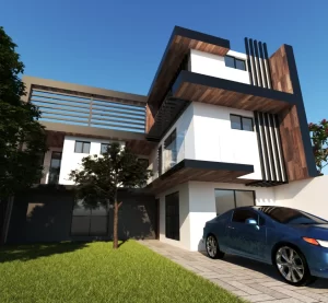 planos en 3d de viviendas departamentales